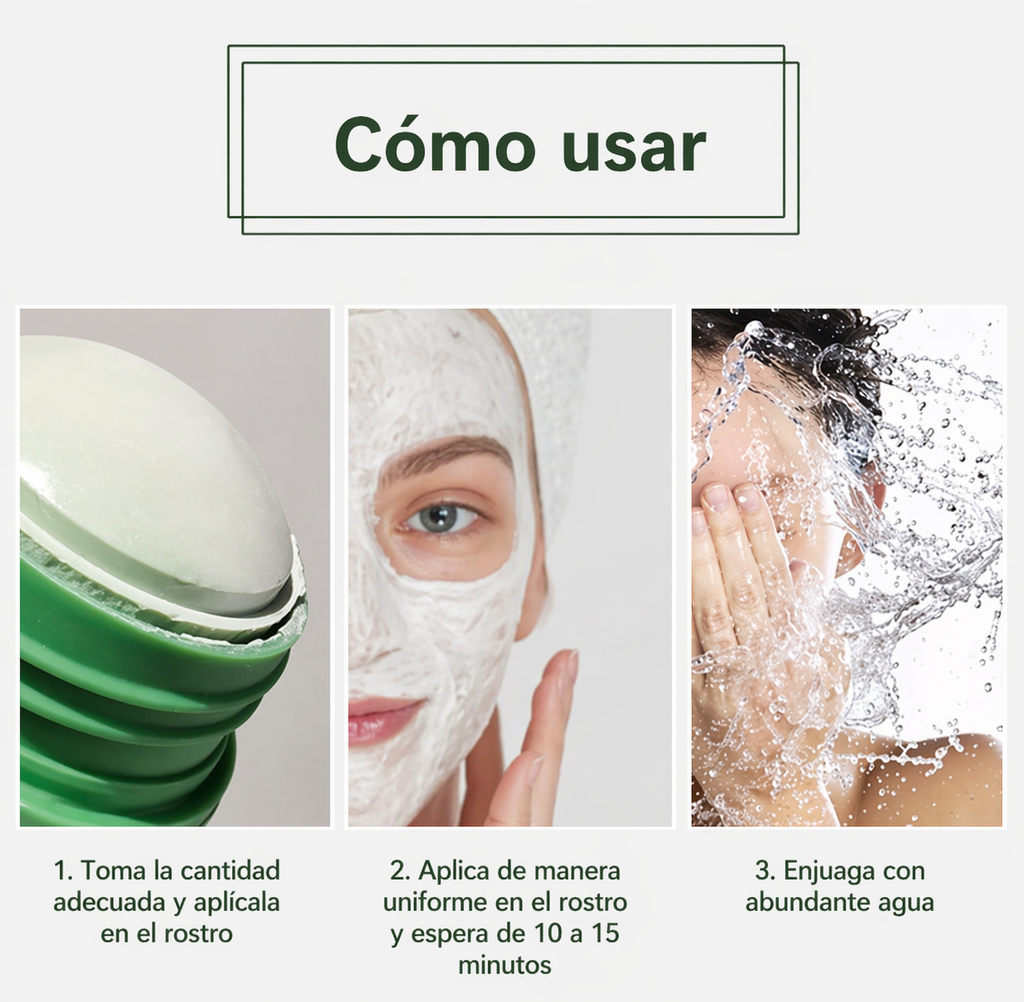 💚 Green Mask Stick – Limpieza profunda y eliminación de puntos negros