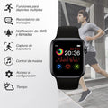 Smartwatch Reloj T500-Tactil NEGRO